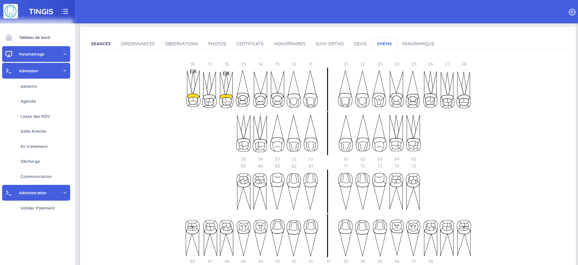 gestion de clinique dentaire